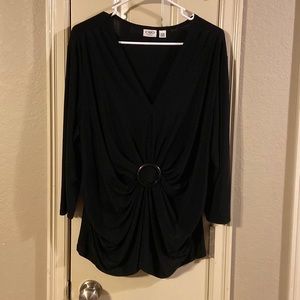 Black dress shirt